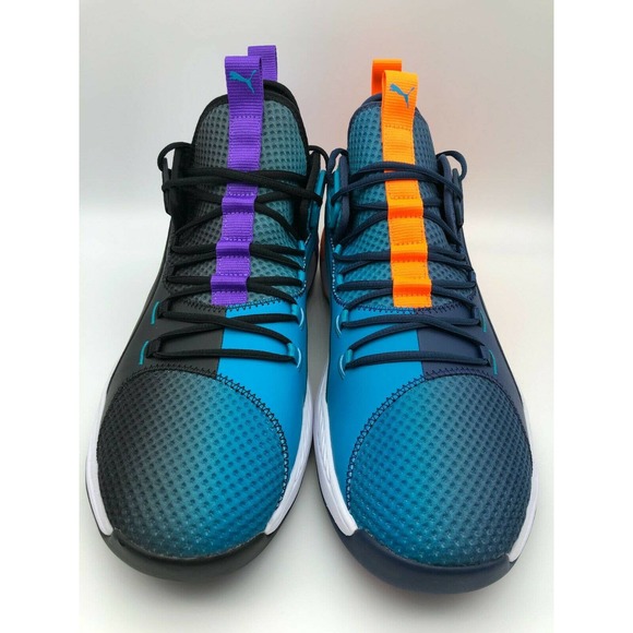 Puma Men\'s Black and Purple Athletic Shoes main image 11